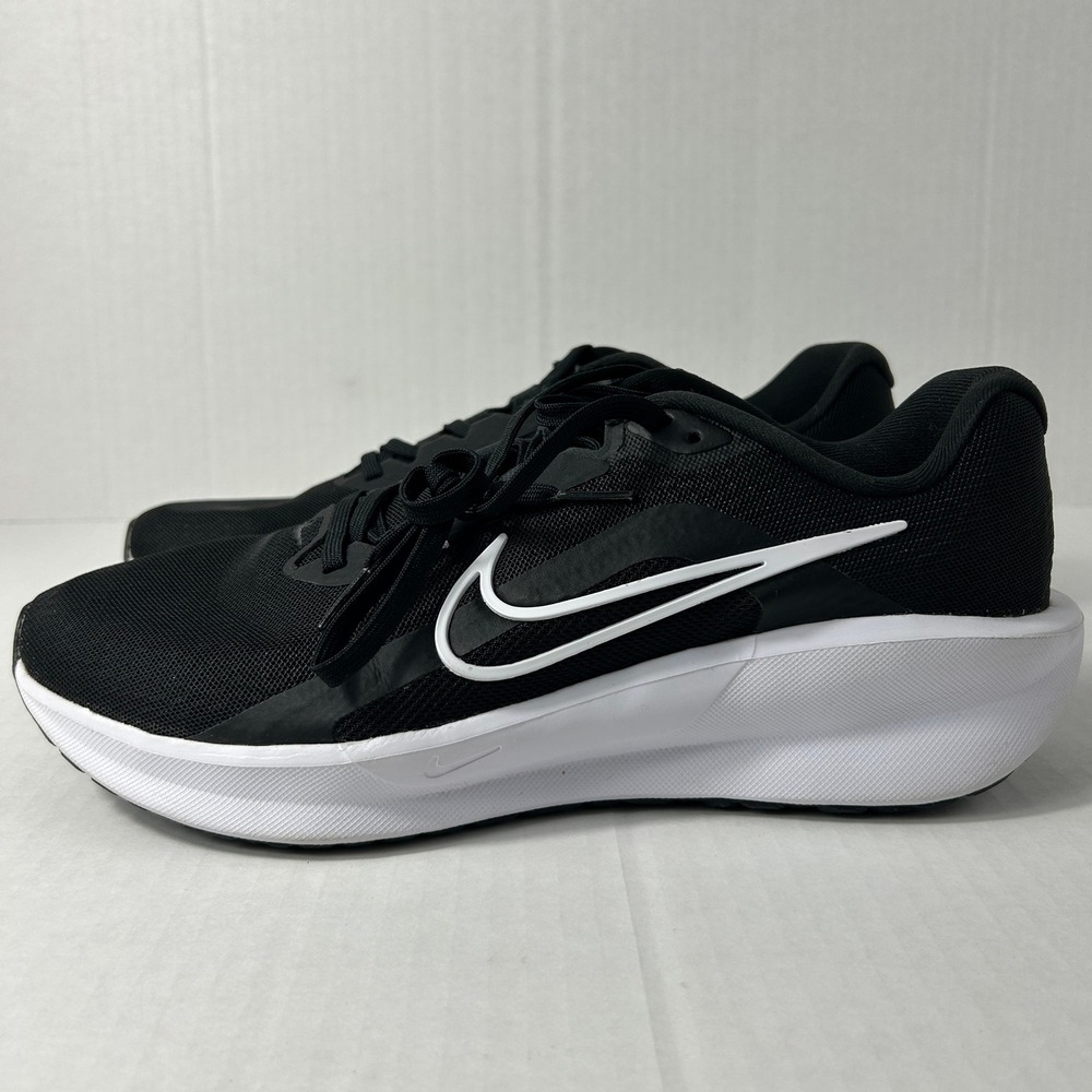 Nike Downshifter 13 Mens Running Shoes Black White FD6454-001 Size 11